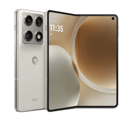 Moto Razr Fold  5G LTPO-8in 165Hz HDR10+ 16GB/512GB *Sound By BOSE Lilly White(GR) 